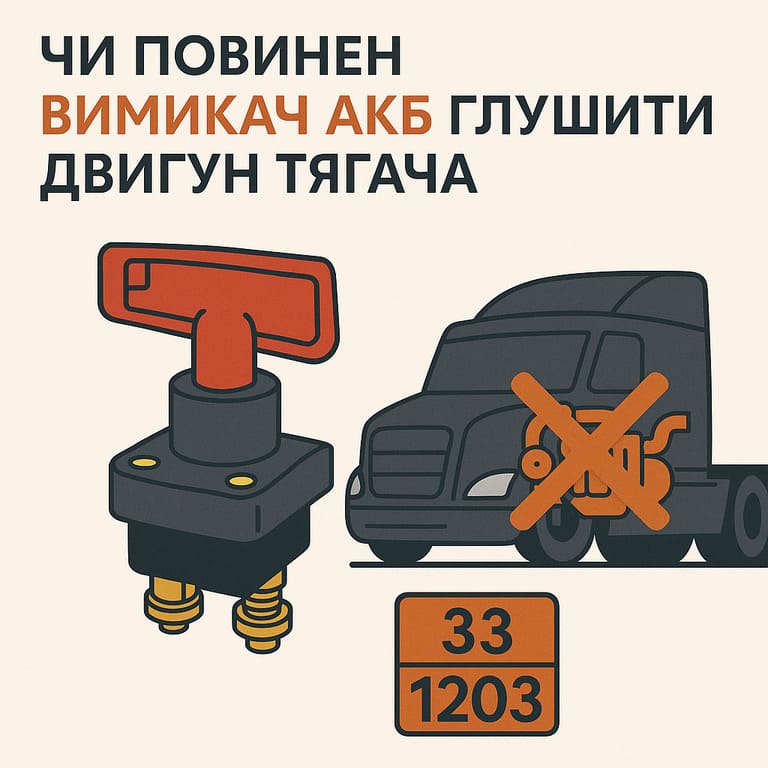 Двигун тягача