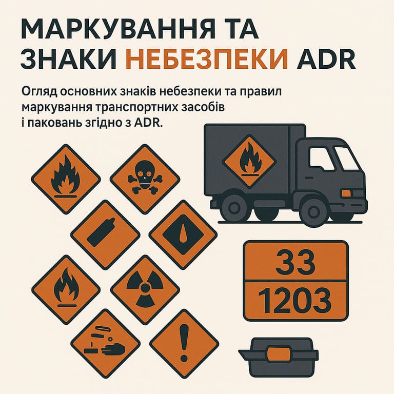 Маркування небезпечного вантажу